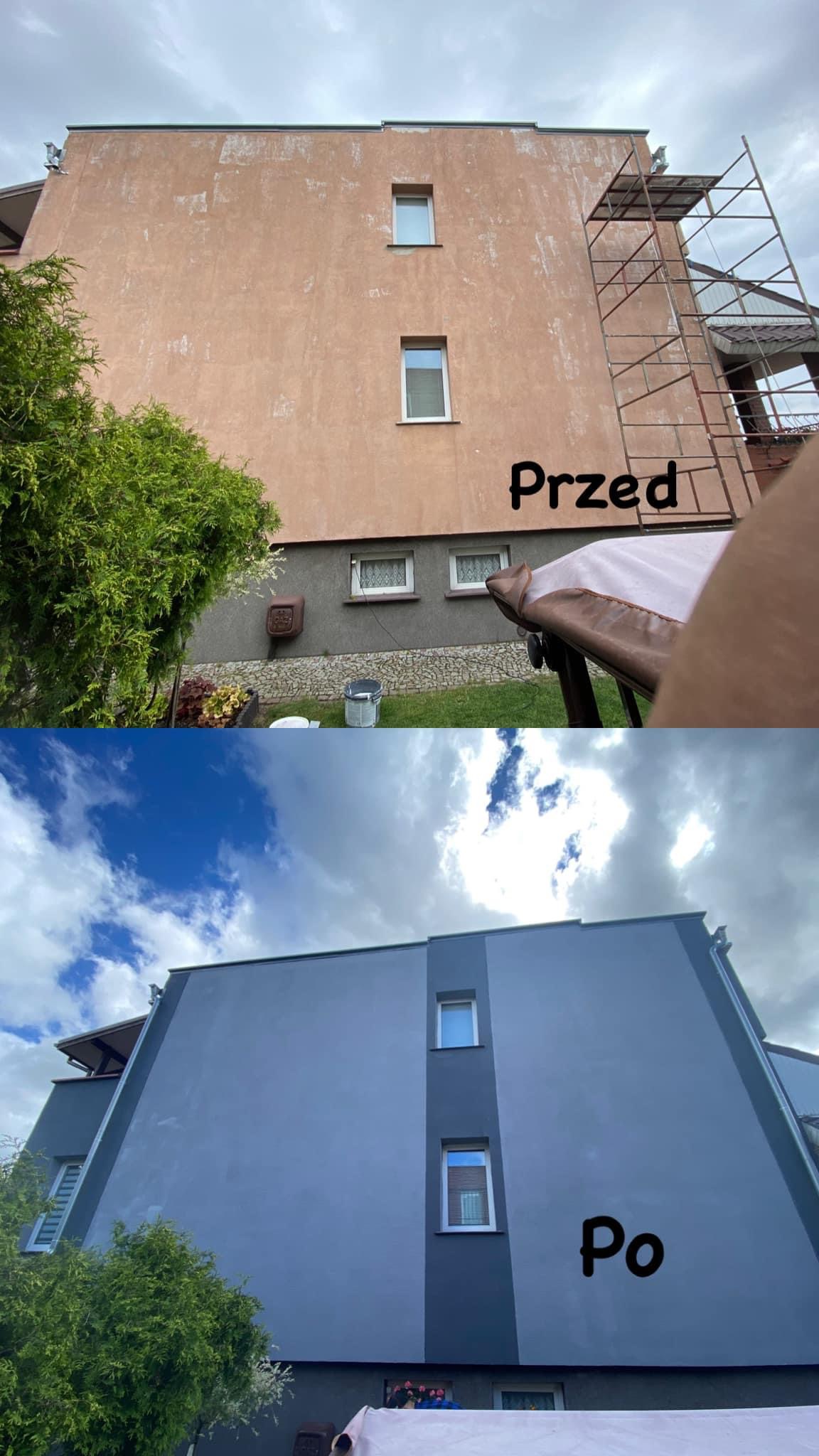 Tynk elewacyjny po realizacji STmaster