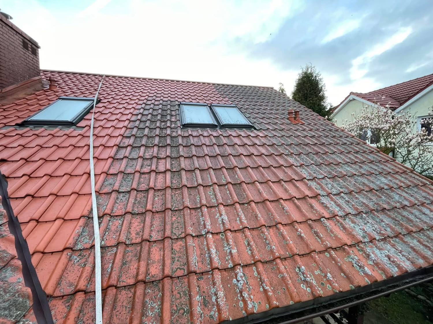 Czyszczenie kostki z oleju